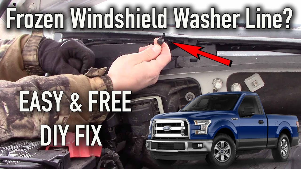 Avoid a Frozen Washer Fluid Reservoir, Kwik Tips 2